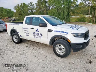 2021 Ford Ranger XL with VIN 1FTER1EH3MLD55653, listed as a Copart auction lot 57437195 with 21,779 mi miles and Clean title. Bid and sale history available at DreamBid. Image 4.