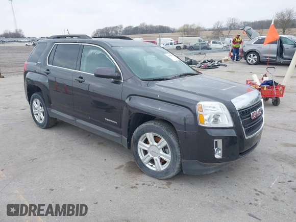 2015 GMC Terrain SLE with VIN 2GKALREK3F6392521, listed as a IAAI auction lot 41992385 with 76,770 mi miles and . Bid and sale history available at DreamBid. Image 1.