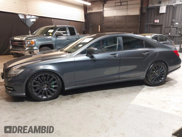 2013 Mercedes-Benz CLS 550 with VIN WDDLJ9BBXDA065005, listed as a IAAI auction lot 42009074 with 158,459 mi miles and . Bid and sale history available at DreamBid. Image 14.