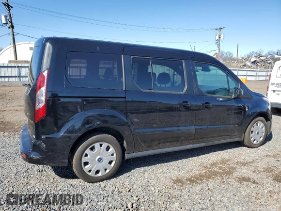 2019 Ford Transit Connect XLT z VIN NM0GE9F26K1402614, wystawiony jako Copart lot #49075445 z przebiegiem Nie podano mil oraz Szkoda całkowita • Salvage title. Historia ofert i sprzedaży dostępna na DreamBid. Obrazek 3.