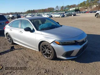 2022 Honda Civic Sedan Sport with VIN 2HGFE2F53NH602230, listed as a IAAI auction lot 40897569 with 25,801 mi miles. Bid and sale history available at carsss.com. Image 1.