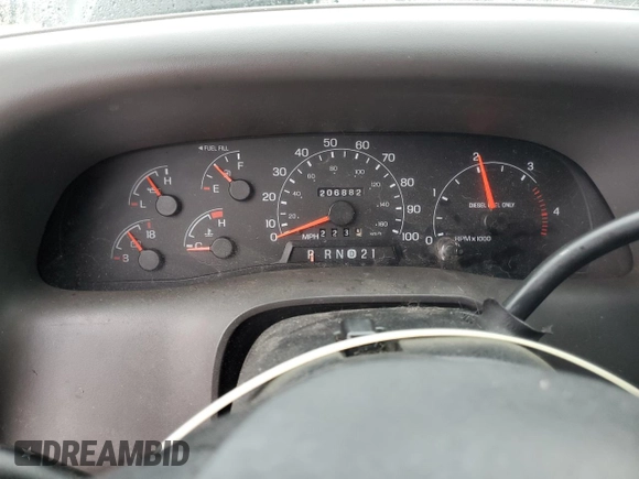 2001 Ford Super Duty F-250 XL with VIN 3FTNW20F81MA08379, listed as a Copart auction lot 80367514 with 206,882 mi miles and Salvage Title. Bid and sale history available at carsss.com. Image 9.