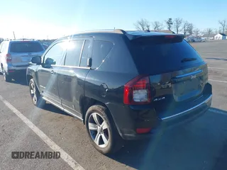 2016 Jeep Compass High Altitude Edition with VIN 1C4NJDEB3GD762908, listed as a IAAI auction lot 41883275 with 93,968 mi miles. Bid and sale history available at carsss.com. Image 3.