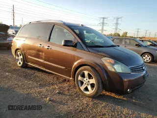 2007 Nissan Quest SE with VIN 5N1BV28U37N137780, listed as a Copart auction lot 74085914 with 202,892 mi miles and Salvage Title. Bid and sale history available at carsss.com. Image 4.