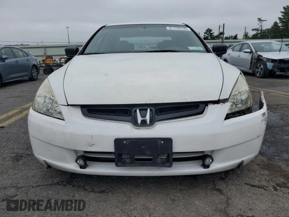 2003 Honda Accord LX with VIN 1HGCM56323A116736, listed as a Copart auction lot 61139195 with 191,426 mi miles and Salvage title. Bid and sale history available at DreamBid. Image 5.