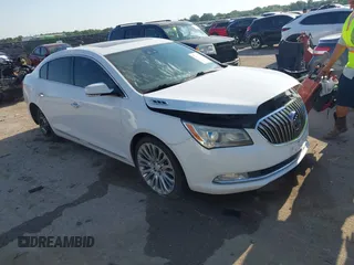2014 Buick LaCrosse Premium II with VIN 1G4GF5G3XEF202760, listed as a IAAI auction lot 42251920 with 121,177 mi miles and . Bid and sale history available at DreamBid. Image 1.