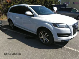 2015 Audi Q7 3.0T Premium Plus with VIN WA1LGAFE5FD012352, listed as a IAAI auction lot 41941259 with 135,635 mi miles. Bid and sale history available at carsss.com. Image 1.