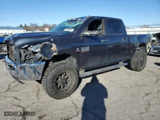 2013 Ram 2500 Tradesman with VIN 3C6UR5CL1DG615238, listed as a Copart auction lot 87039984 with 129,931 mi miles and Salvage Title. Bid and sale history available at carsss.com. Image 1.