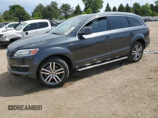 2007 Audi Q7 Premium z VIN WA1BY74L37D077389, wystawiony jako Copart lot #58809005 z przebiegiem 164 296 mil mil oraz Szkoda całkowita • Salvage title. Historia ofert i sprzedaży dostępna na DreamBid. Obrazek 1.