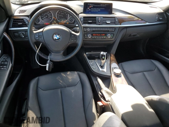 2015 BMW 3 Series 320i with VIN WBA3B1G53FNT07458, listed as a Copart auction lot 52850055 with 138,033 mi miles and Salvage Title. Bid and sale history available at carsss.com. Image 8.