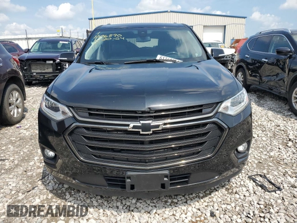 2018 Chevrolet Traverse Premier with VIN 1GNERKKW0JJ177109, listed as a Copart auction lot 61744104 with 135,533 mi miles and Salvage Title. Bid and sale history available at carsss.com. Image 5.
