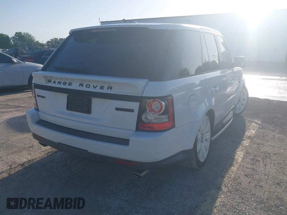 2012 Land Rover Range Rover Sport SC with VIN SALSH2E48CA711333, listed as a IAAI auction lot 42113410 with 116,250 mi miles. Bid and sale history available at carsss.com. Image 4.