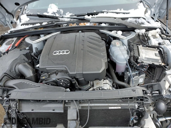 2023 Audi A5 Sportback Premium z VIN WAUABCF52PA027060, wystawiony jako Copart lot #42776085 z przebiegiem 18 968 mil mil oraz Szkoda całkowita • Salvage title. Historia ofert i sprzedaży dostępna na DreamBid. Obrazek 11.