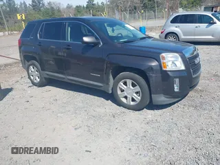 2014 GMC Terrain SLE with VIN 2GKALMEK0E6355282, listed as a IAAI auction lot 41736595 with 102,586 mi miles. Bid and sale history available at carsss.com. Image 1.