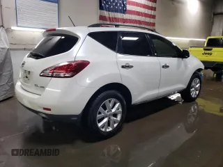 2013 Nissan Murano SV with VIN JN8AZ1MW8DW314047, listed as a Copart auction lot 49010405 with 161,773 mi miles and Salvage Title. Bid and sale history available at carsss.com. Image 3.
