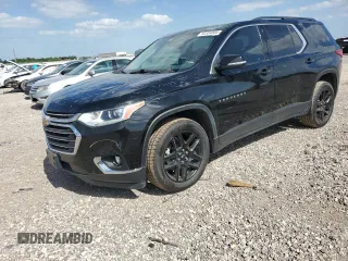 2021 Chevrolet Traverse LT Cloth z VIN 1GNERGKW3MJ250345, wystawiony jako Copart lot #52354805 z przebiegiem 66 529 mil mil oraz Czysty tytuł • Clean title. Historia ofert i sprzedaży dostępna na DreamBid. Obrazek 1.