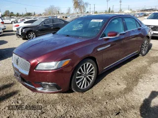 2019 Lincoln Continental Select with VIN 1LN6L9SK4K5606505, listed as a Copart auction lot 85774554 with 33,191 mi miles and Salvage Title. Bid and sale history available at carsss.com. Image 1.