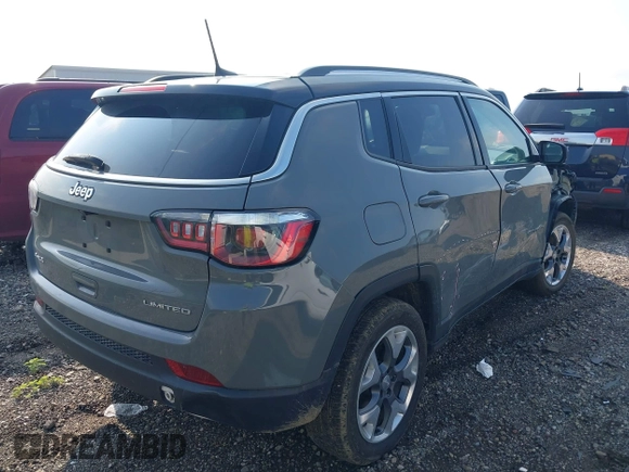 2020 Jeep Compass Limited с VIN 3C4NJDCB4LT196541, выставлен на аукционе IAAI как лот 42581732 с пробегом 67 058 миль миль и . История ставок и продаж доступна на DreamBid. Изображение 4.