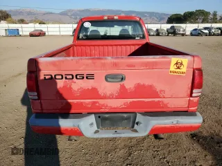 2002 Dodge Dakota Sport with VIN 1B7GL32X22S542628, listed as a Copart auction lot 83915294 with 0 mi miles and Salvage Title. Bid and sale history available at carsss.com. Image 6.