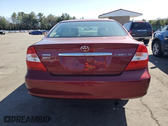 2004 Toyota Camry LE with VIN 4T1BE30KX4U297754, listed as a Copart auction lot 50795425 with 184,152 mi miles and Salvage Title. Bid and sale history available at DreamBid. Image 6.