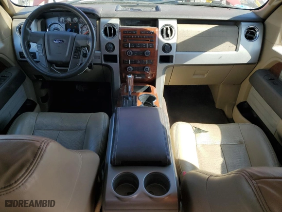 2009 Ford F-150 XL with VIN 1FTPW14V09FA06674, listed as a Copart auction lot 46355855 with 166,262 mi miles and Salvage Title. Bid and sale history available at carsss.com. Image 8.