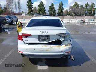 2017 Audi A4 Premium with VIN WAUANAF40HN011047, listed as a IAAI auction lot 41824638 with 107,802 mi miles. Bid and sale history available at carsss.com. Image 15.