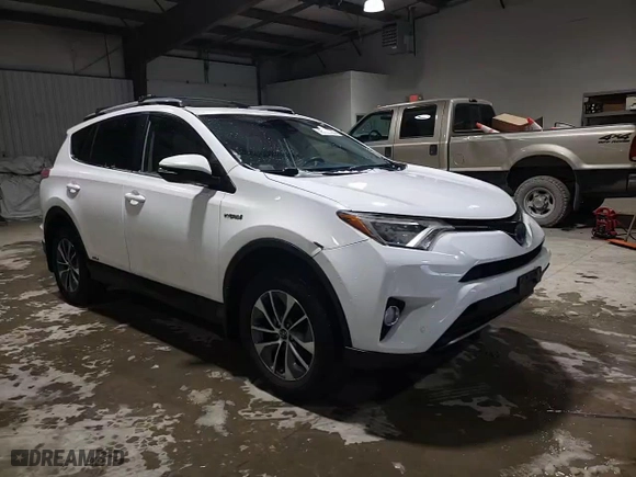 2017 Toyota RAV4 Hybrid XLE with VIN JTMRJREVXHD111303, listed as a Copart auction lot 45122185 with 110,818 mi miles and Salvage Title. Bid and sale history available at carsss.com. Image 12.