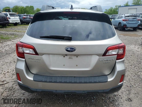 2017 Subaru Outback Limited with VIN 4S4BSENC5H3232666, listed as a Copart auction lot 58437815 with 49,643 mi miles and Salvage title. Bid and sale history available at DreamBid. Image 6.