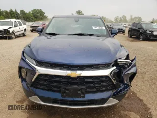 2023 Chevrolet Blazer LT with VIN 3GNKBHR4XPS101368, listed as a Copart auction lot 58520625 with 22,155 mi miles and Salvage title. Bid and sale history available at DreamBid. Image 5.