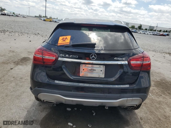 2020 Mercedes-Benz GLA with VIN WDCTG4GB8LJ686806, listed as a Copart auction lot 53717455 with 0 mi miles and Non Repairable. Bid and sale history available at carsss.com. Image 6.