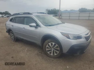 2021 Subaru Outback Premium with VIN 4S4BTACC8M3124531, listed as a Copart auction lot 58101465 with 47,299 mi miles and Salvage title. Bid and sale history available at DreamBid. Image 4.