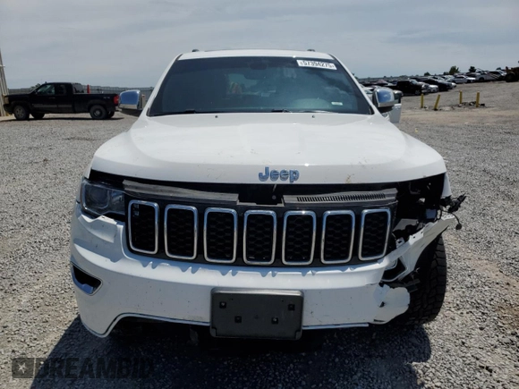 2017 Jeep Grand Cherokee Limited with VIN 1C4RJFBG7HC753620, listed as a Copart auction lot 57394275 with 174,458 mi miles and Salvage title. Bid and sale history available at DreamBid. Image 5.