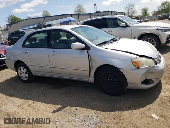 2006 Toyota Corolla CE with VIN 2T1BR30EX6C663148, listed as a Copart auction lot 54101895 with 103,247 mi miles and Salvage Title. Bid and sale history available at DreamBid. Image 4.