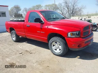 2002 Dodge 1500 ST with VIN 1D7HU16N72J165501, listed as a IAAI auction lot 42061393 with 112,374 mi miles. Bid and sale history available at carsss.com. Image 1.