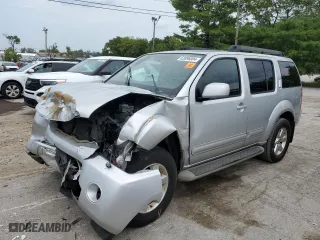 2012 Nissan Pathfinder SV with VIN 5N1AR1NN0CC621340, listed as a Copart auction lot 63896004 with 0 mi miles and Non Repairable. Bid and sale history available at carsss.com. Image 1.