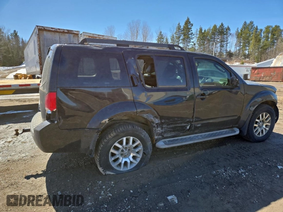 2010 Nissan Pathfinder S with VIN 5N1AR1NB0AC612656, listed as a Copart auction lot 50441015 with 262,117 mi miles and Salvage title. Bid and sale history available at DreamBid. Image 3.