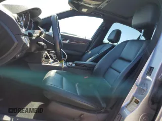 2012 Mercedes-Benz C 250 Sport with VIN WDDGF4HB8CR196219, listed as a Copart auction lot 63240835 with 94,411 mi miles and Salvage title. Bid and sale history available at DreamBid. Image 7.