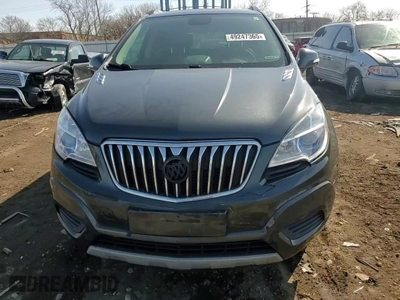 2016 Buick Encore with VIN KL4CJASB7GB682463, listed as a Copart auction lot 49247365 with 109,362 mi miles and Salvage Title. Bid and sale history available at carsss.com. Image 12.