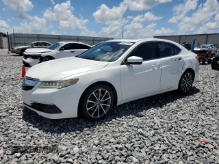 2015 Acura TLX Technology z VIN 19UUB3F52FA001445, wystawiony jako Copart lot #60875395 z przebiegiem 137 380 mil mil oraz Szkoda całkowita • Salvage title. Historia ofert i sprzedaży dostępna na DreamBid. Obrazek 1.