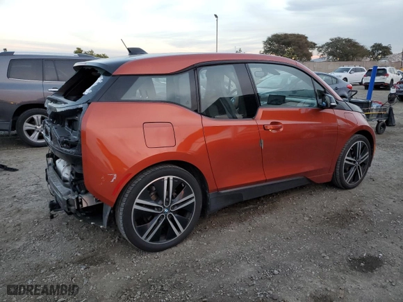 2016 BMW i3 with VIN WBY1Z4C57GV508048, listed as a Copart auction lot 39772003 with 92,971 mi miles. Bid and sale history available at carsss.com. Image 3.