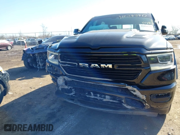 2022 Ram 1500 Laramie with VIN 1C6SRFRT7NN180979, listed as a IAAI auction lot 41824340 with 32,446 mi miles and . Bid and sale history available at DreamBid. Image 6.