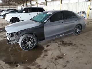 2016 Mercedes-Benz C 300 Luxury with VIN 55SWF4KB1GU136226, listed as a Copart auction lot 48423875 with 107,633 mi miles and Salvage title. Bid and sale history available at DreamBid. Image 1.