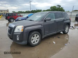 2014 GMC Terrain SLE with VIN 2GKALMEK5E6277582, listed as a Copart auction lot 55046245 with 154,634 mi miles and Salvage Title. Bid and sale history available at DreamBid. Image 1.