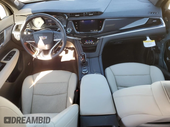 2024 Cadillac XT6 AWD Sport with VIN 1GYKPGRS0RZ736764, listed as a Copart auction lot 84216964 with 3,869 mi miles and Salvage Title. Bid and sale history available at carsss.com. Image 8.