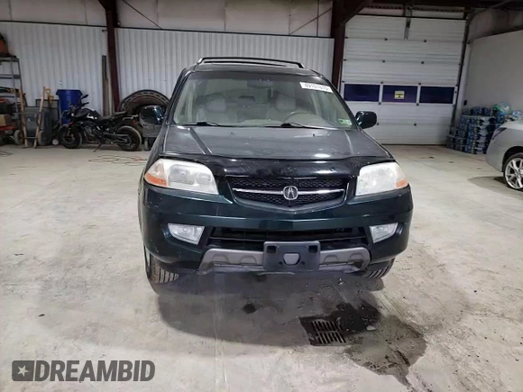 2001 Acura MDX Touring Pkg with VIN 2HNYD186X1H527573, listed as a Copart auction lot 49107615 with 226,545 mi miles and Salvage Title. Bid and sale history available at carsss.com. Image 12.