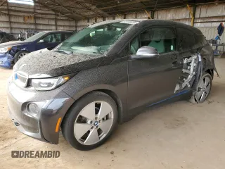 2014 BMW i3 with VIN WBY1Z2C50EV285434, listed as a Copart auction lot 43160535 with 54,737 mi miles and Salvage Title. Bid and sale history available at carsss.com. Image 1.