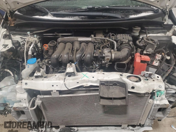2017 Honda Fit LX with VIN JHMGK5H58HS021702, listed as a Copart auction lot 42451385 with 21,382 mi miles and Salvage Title. Bid and sale history available at carsss.com. Image 11.
