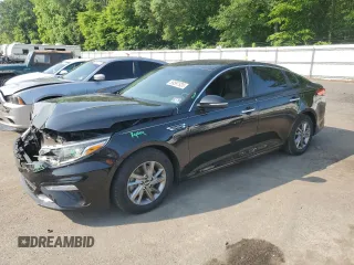 2019 Kia Optima LX z VIN 5XXGT4L35KG343407, wystawiony jako Copart lot #59597635 z przebiegiem 71 470 mil mil oraz Szkoda całkowita • Salvage title. Historia ofert i sprzedaży dostępna na DreamBid. Obrazek 1.