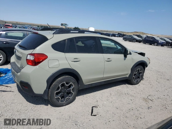 2014 Subaru Crosstrek Premium with VIN JF2GPACC9E8237733, listed as a Copart auction lot 59631215 with 108,075 mi miles and Salvage title. Bid and sale history available at DreamBid. Image 3.