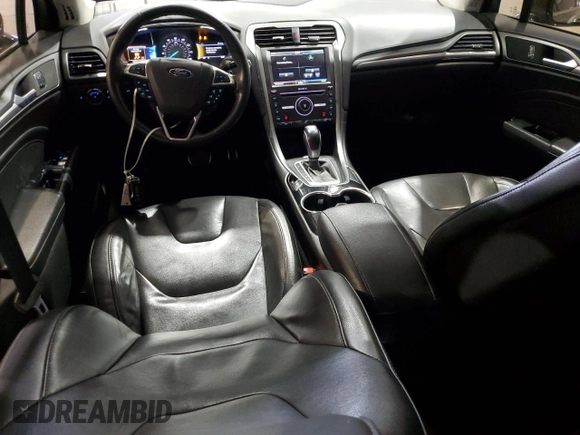 2016 Ford Fusion Titanium with VIN 3FA6P0D96GR265391, listed as a Copart auction lot 61040425 with 158,514 mi miles and Salvage title. Bid and sale history available at DreamBid. Image 8.